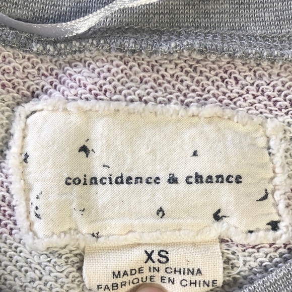 Anthropologie Coincidence & Chance XS Sweatshirt - Picture 5 of 6